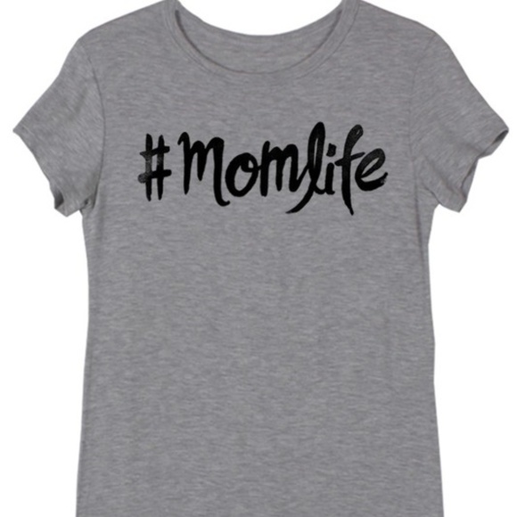 Tops - #Momlife Graphic Tee